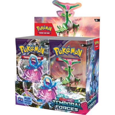 Gra karciana POKEMON TCG Scarlet & Violet Temporal Forces Booster (10 kart)