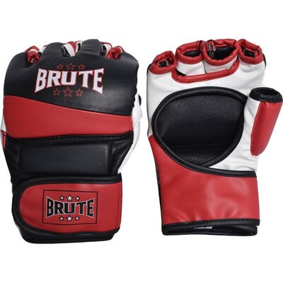 Rękawice do MMA BRUTE R (rozmiar L/XL) Czarno-czerwono-biały