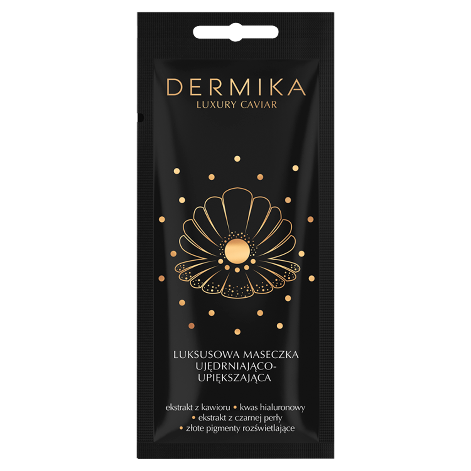 Dermika Luxury Caviar ujędrniająca maska do twarzy, 10 ml