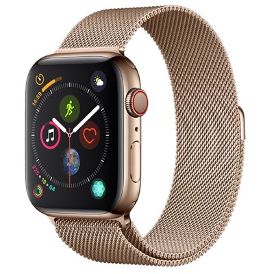 Pasek DEVIA Elegant Milanese do Apple Watch do koperty 38/40/41mm Złoty