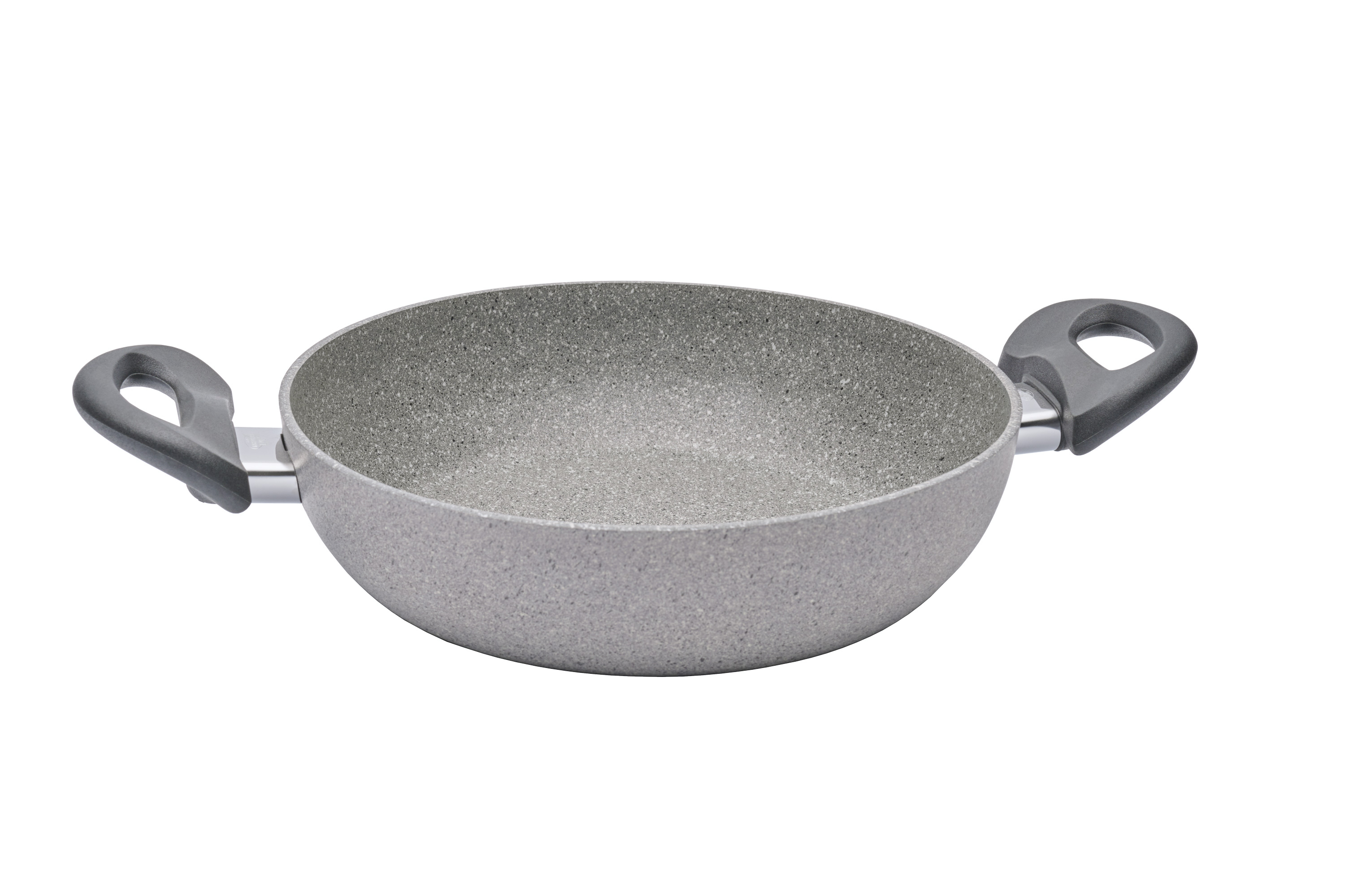 Ballarini - Głęboka patelnia granitowa z 2 uchwytami Cortina Granitium 28 cm
