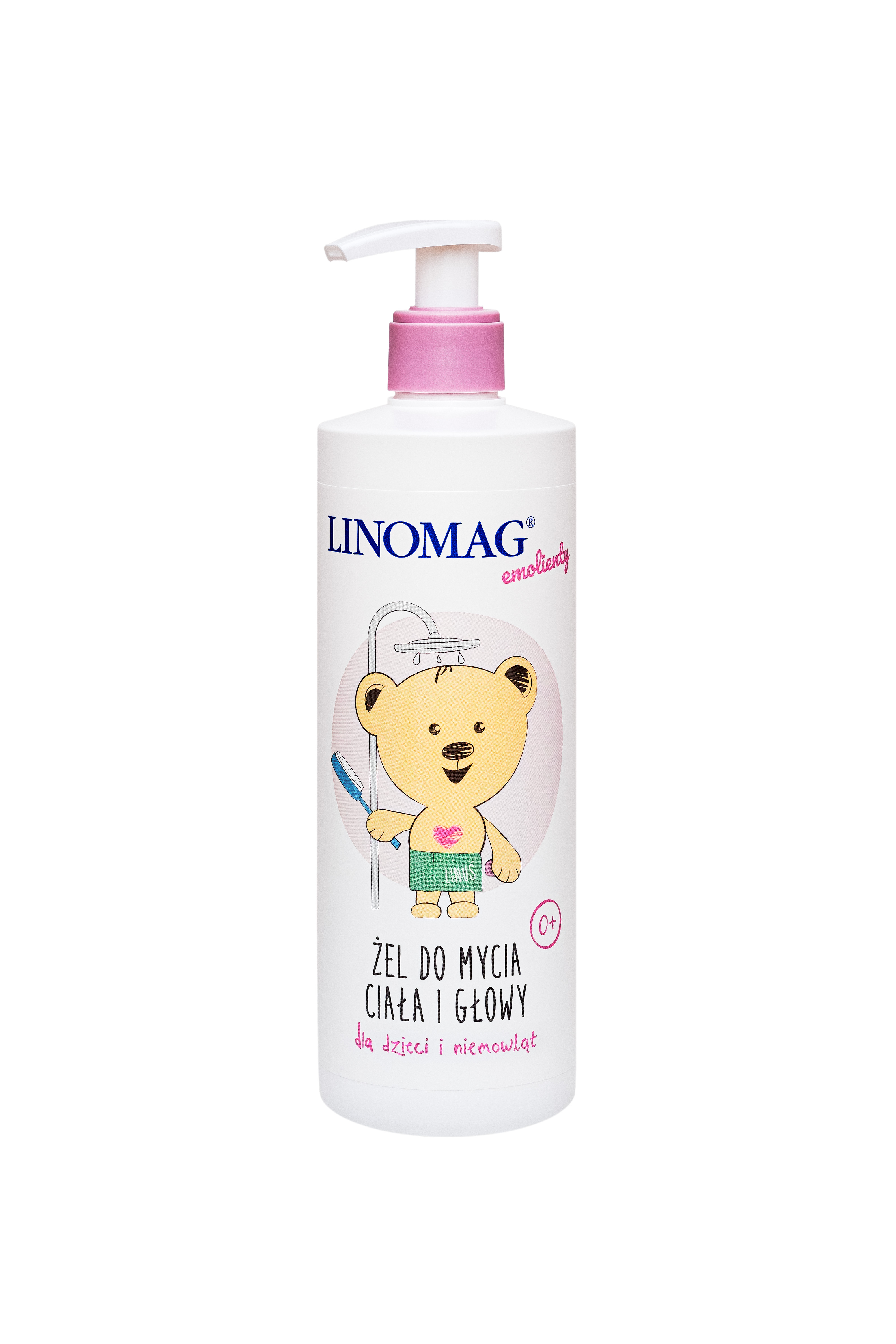 Linomag, żel do mycia ciała i głowy, 400 ml