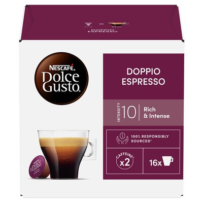 Kapsułki NESCAFE Doppio Espresso do ekspresu Nescafe Dolce Gusto