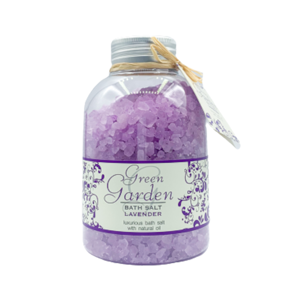 Green Garden naturalna sól do kąpieli Lavender, 600 g