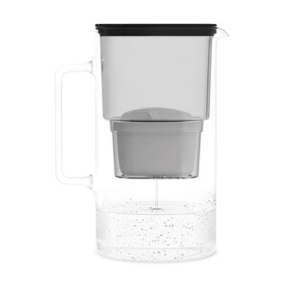 Dzbanek filtrujący WESSPER Borosilicate AquaMax Czarny