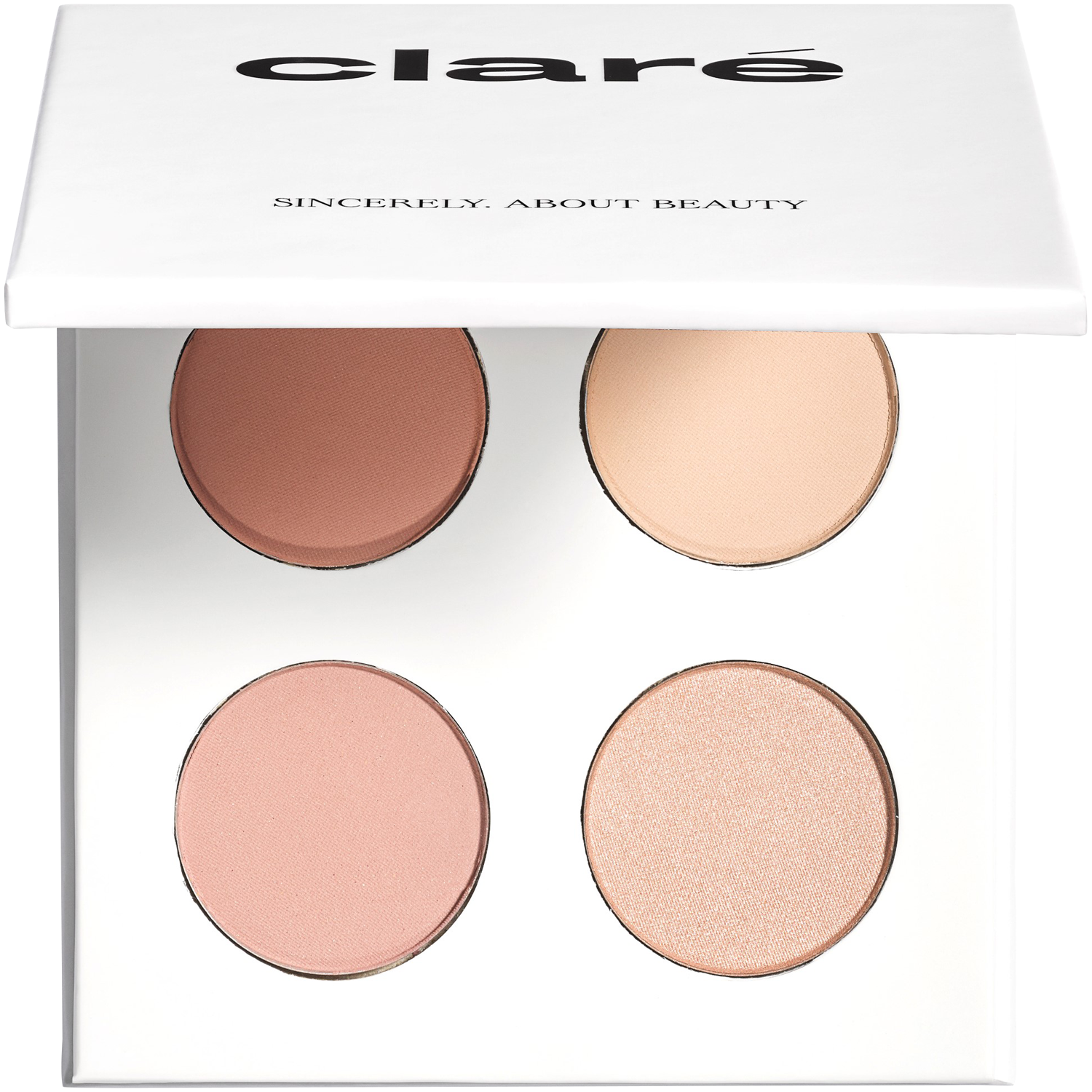 Claré Makeup Creator paleta 4 cieni do powiek 5, 5,6 g