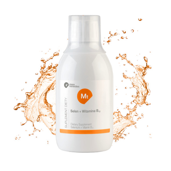 Invex Remedies Selen + Witamina B12 suplement diety, 300 ml
