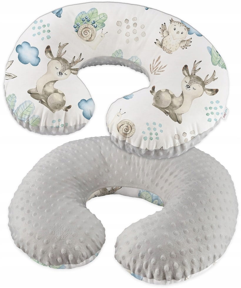 Babymam poszewka na rogal minky do karmienia xxl