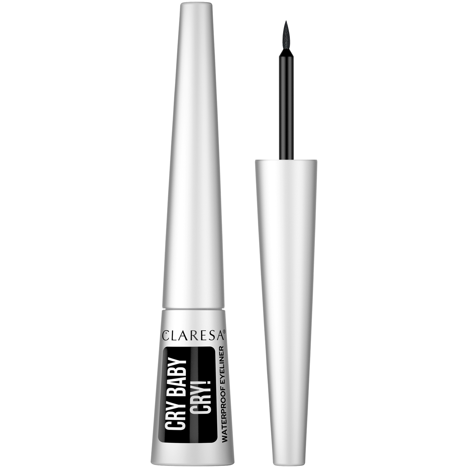 Claresa eyeliner w płynie cry baby cry, 4 g