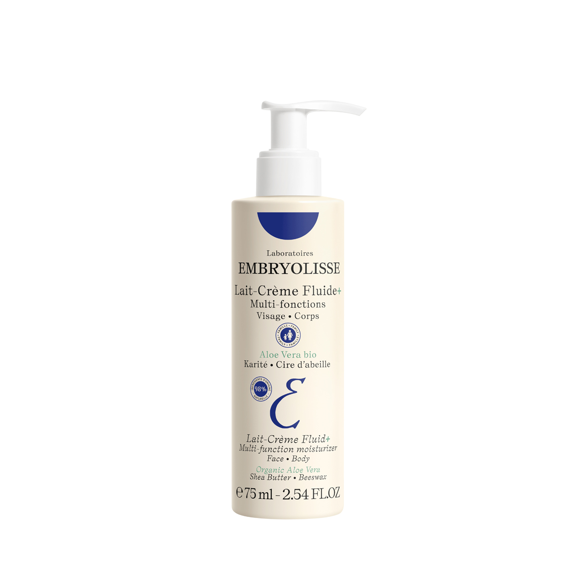 Embryolisse odżywczo-nawilżające mleczko do twarzy i ciała, 75 ml