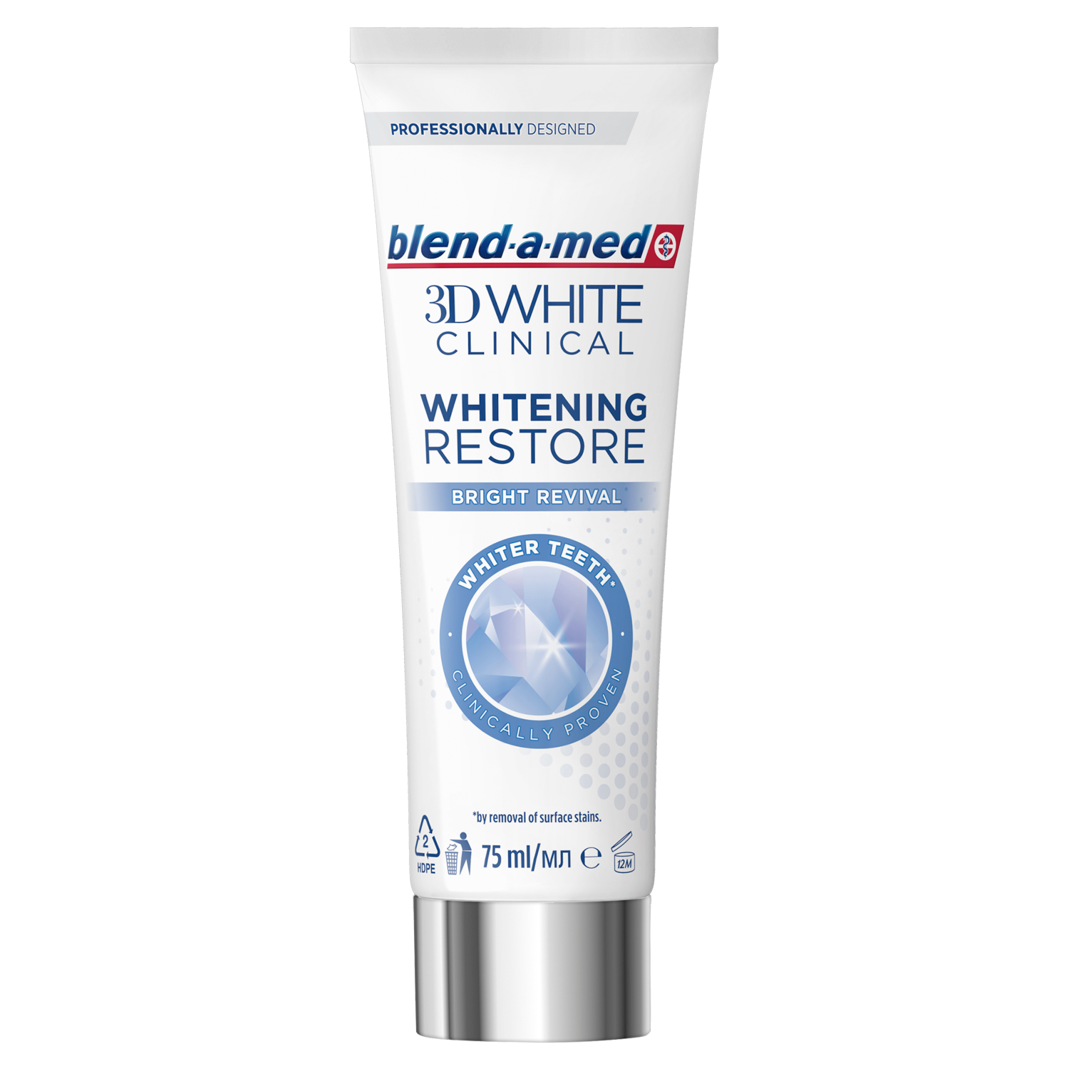 Blend-A-Med 3D White Clinical Whitening Restore Bright Revival pasta do mycia zębów, 75 ml