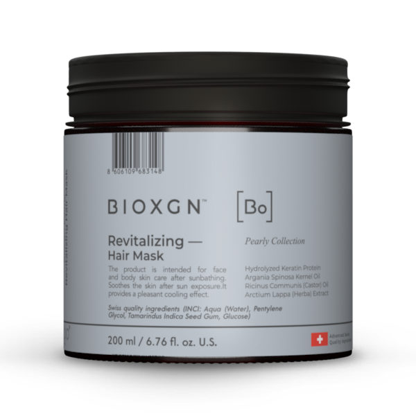 Bioxgn Pearly maska do włosów dla kobiet i mężczyzn, 200 ml
