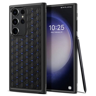 Etui SPIGEN Cryo Armor do Samsung Galaxy S23 Ultra Czarny