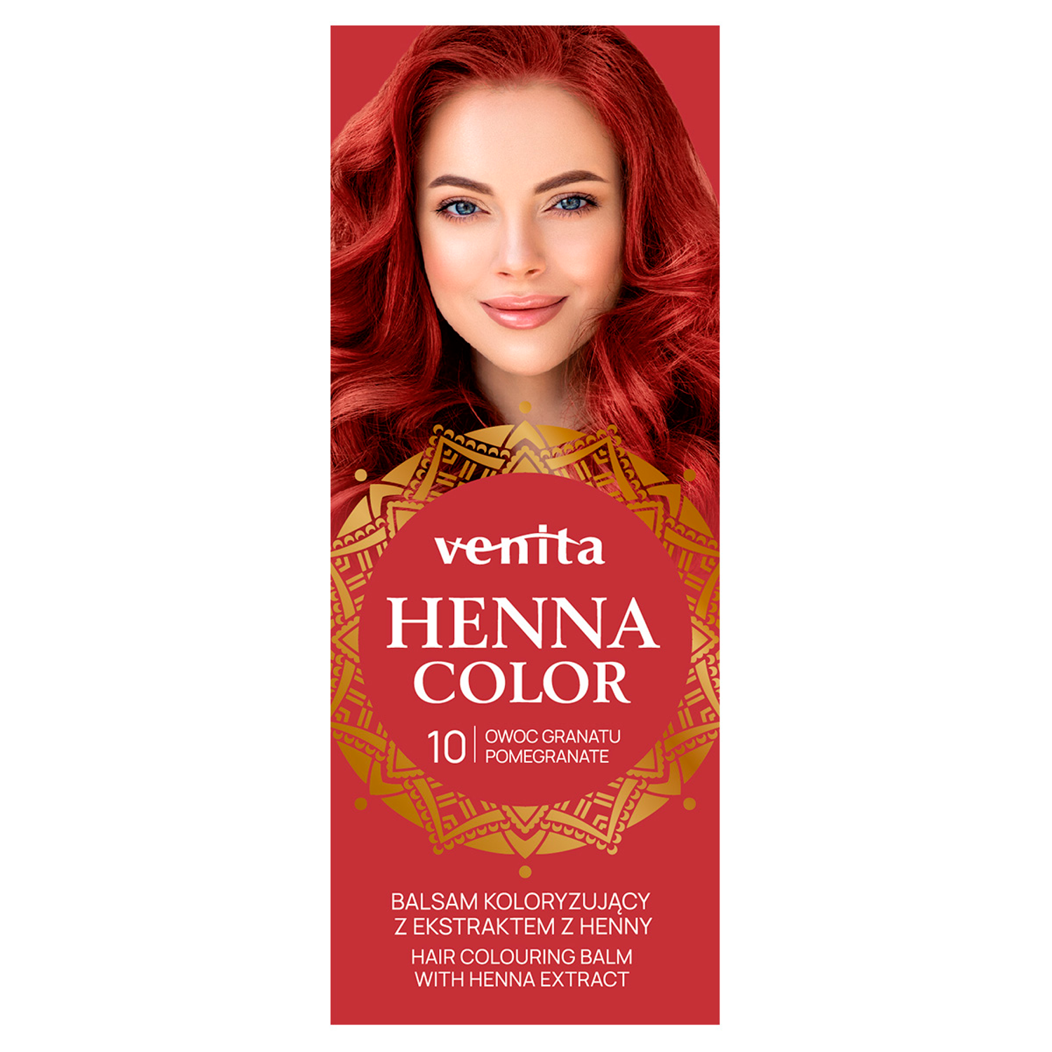 Venita Henna Color balsam koloryzujący do włosów 10 owoc granatu, 75 ml