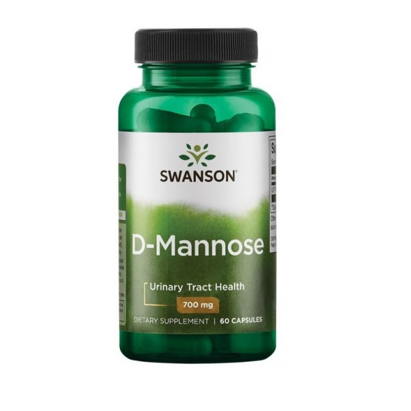 Swanson D-Mannose suplement diety, 60 kaps./1 opak.