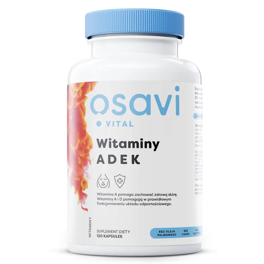 Osavi suplement diety witaminy ADEK, 120 kaps./1 opak.