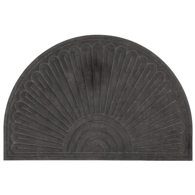 Wycieraczka MULTIDECOR Contours Halfmoon Szary 60 x 90 cm