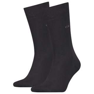 Skarpetki 2 pary Calvin Klein Men Sock 2P Black 701218631 001 039