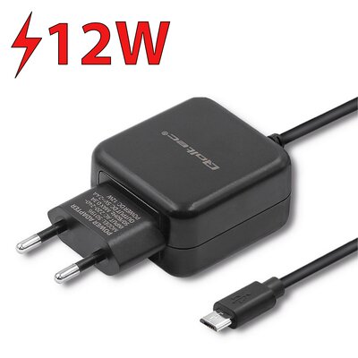 Ładowarka sieciowa QOLTEC 50196 12W Czarny