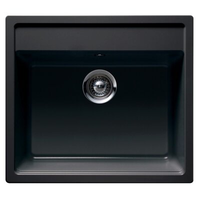 Zlewozmywak jednokomorowy SCHOCK Nemo N-100 Onyx 51x57