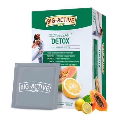 Herbata BIG ACTIVE Detox Oczyszczanie (20 sztuk)