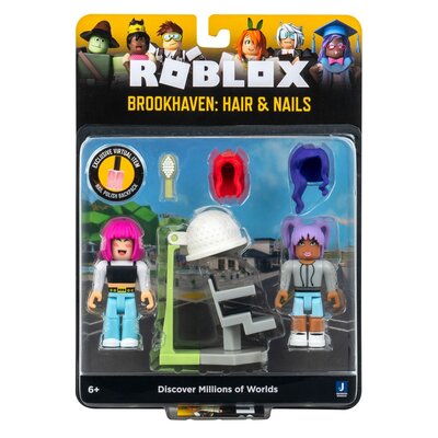 Zestaw figurek JAZWARES Roblox Brookhaven: Hair & Nails