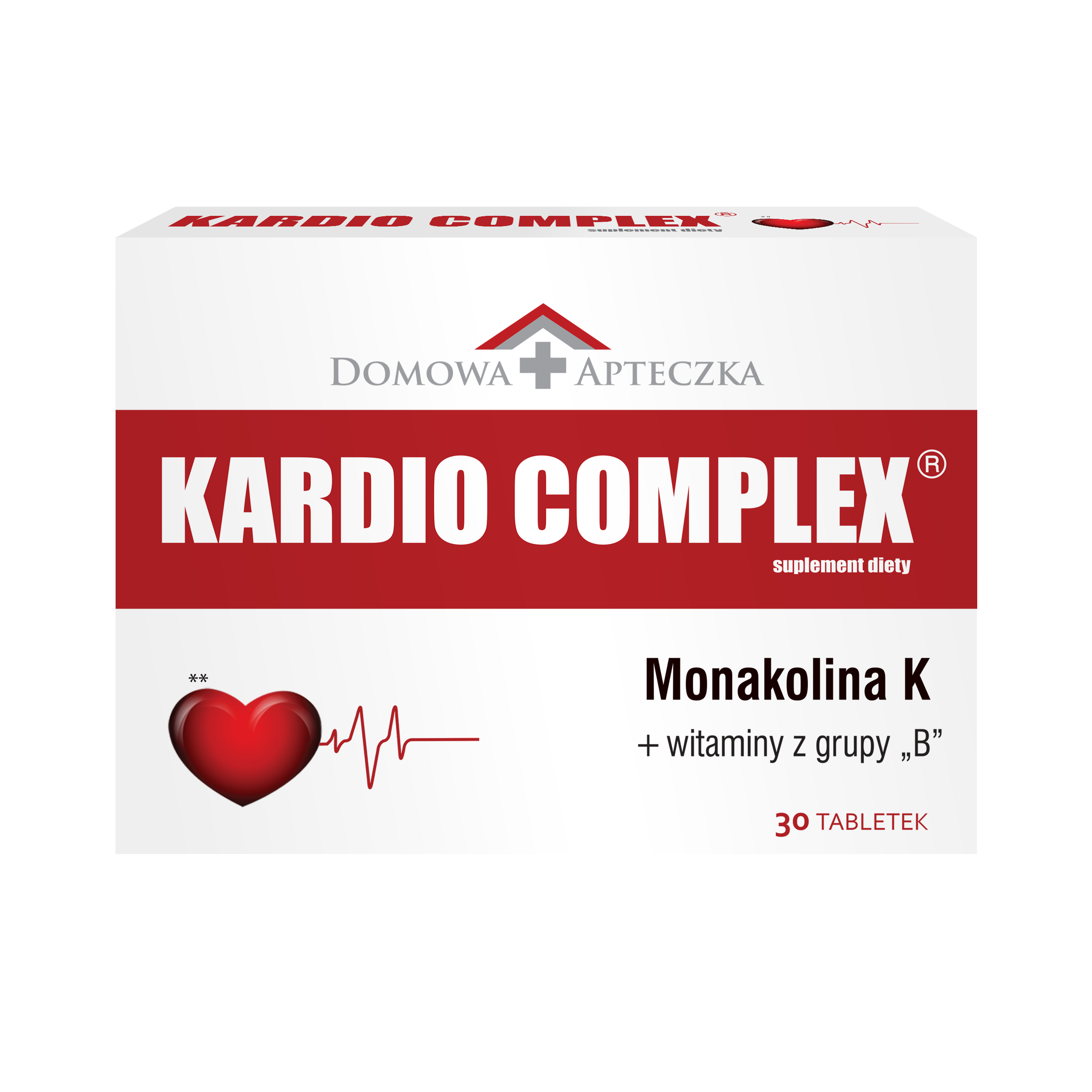 Domowa Apteczka Kardio Complex suplement diety, 30 kaps./1 opak.
