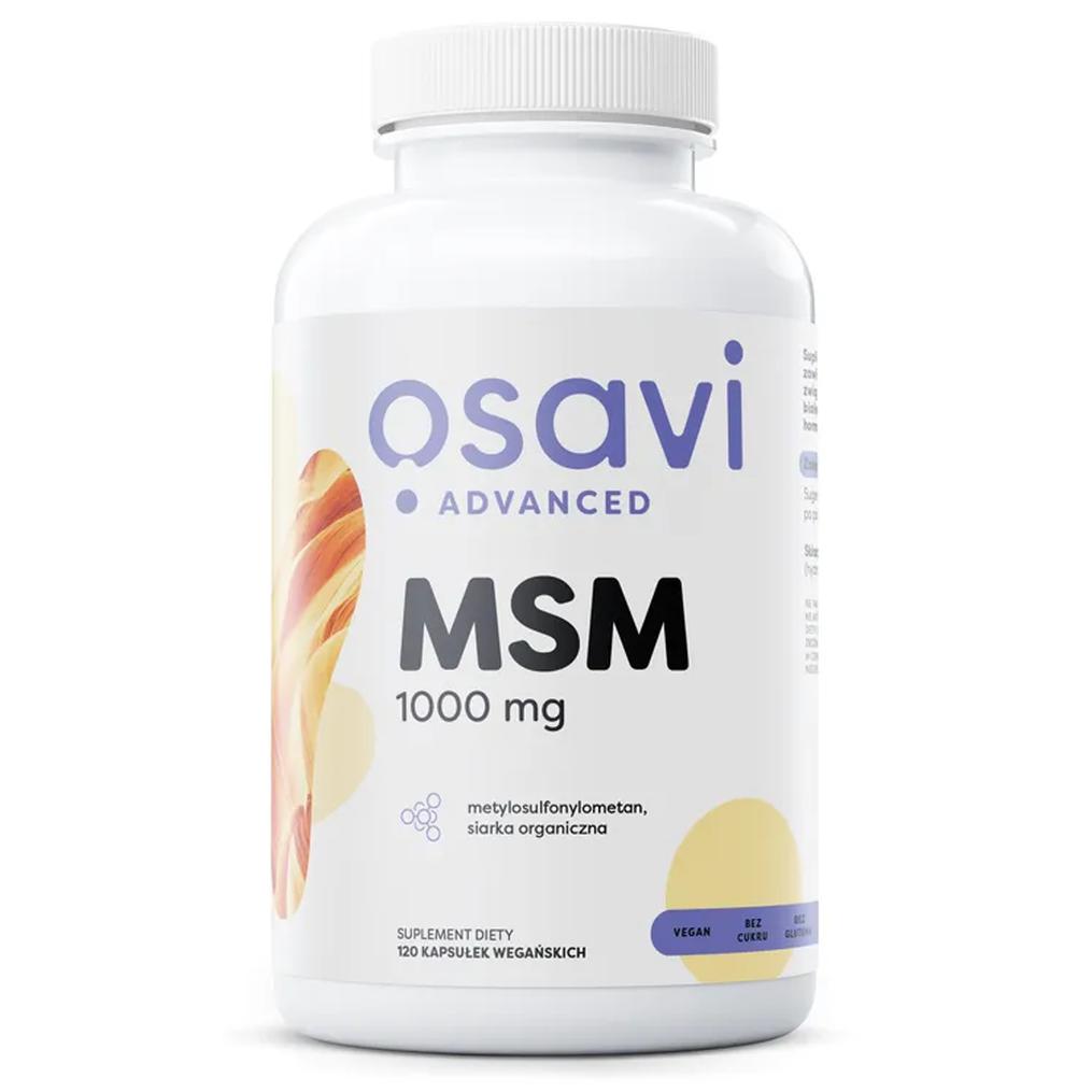 Osavi suplement diety MSM, 1000mg, 120 kaps./1 opak.