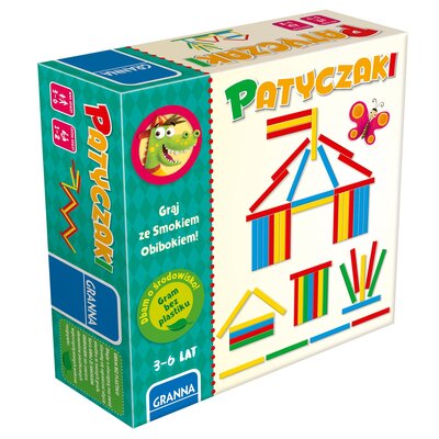 Gra edukacyjna GRANNA Graj ze Smokiem Obibokiem Patyczaki