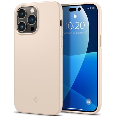 Etui SPIGEN Thin Fit do Apple iPhone 14 Pro Beżowy