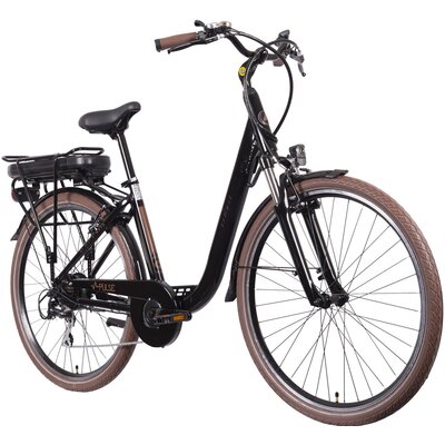 Rower elektryczny MBM E828 Pulse D18 28 cali Czarny