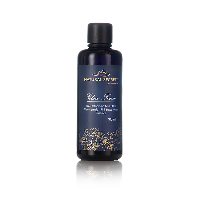 Natural Secrets Glow Tonic tonizująca kuracja rozjaśniająca do twarzy, 100 ml