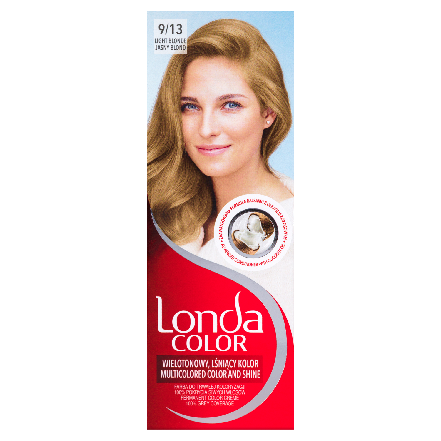 Londa Color kremowa farba do włosów 9/13 jasny blond, 1 opak.