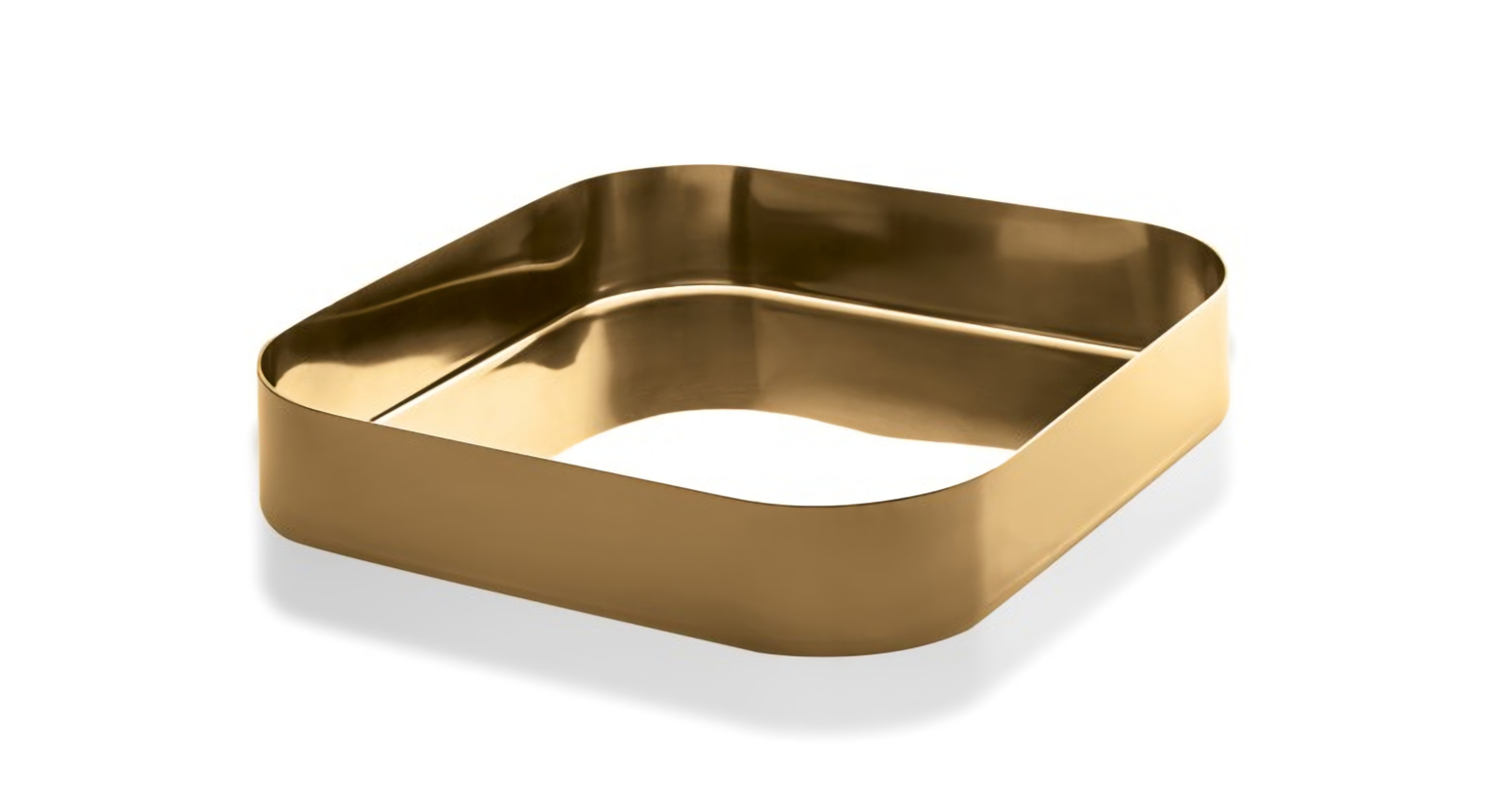 MEPRA - Podstawka kwadratowa do serwowania Stile Oro 15 x 15 cm