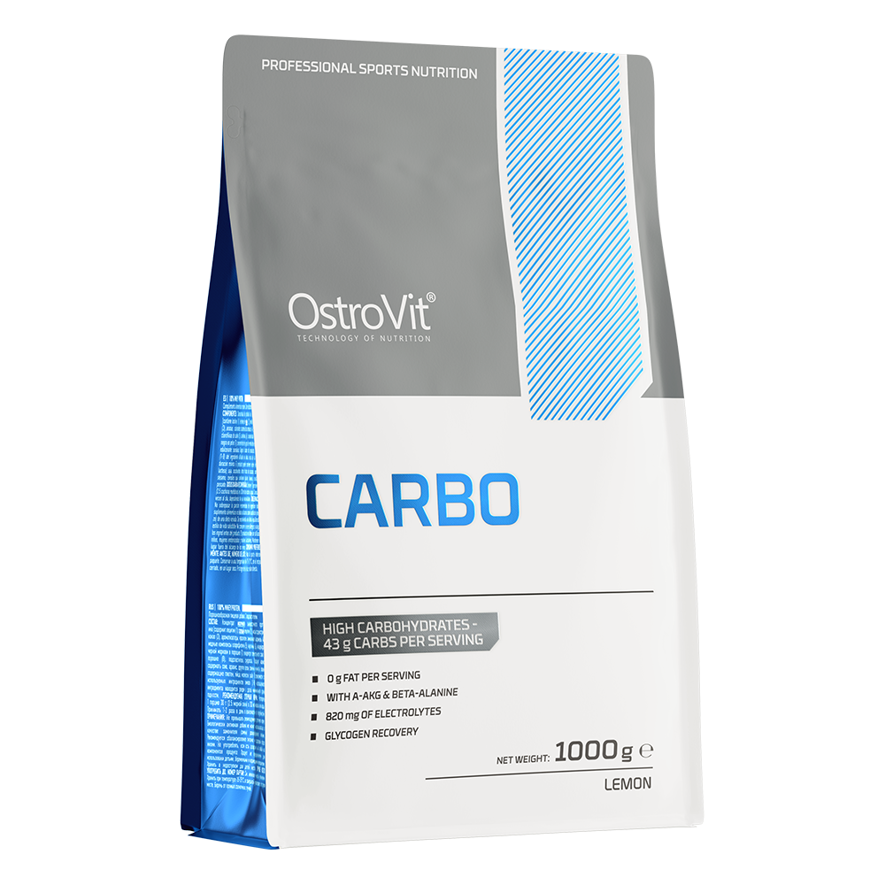OstroVit Carbo suplement diety o smaku cytrynowym, 1000 g