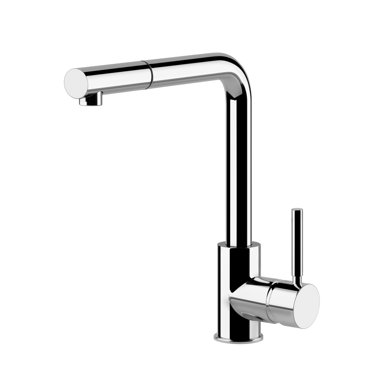 Gessi - Bateria kuchenna Neutron wyciągana wylewka 17169 Chrom
