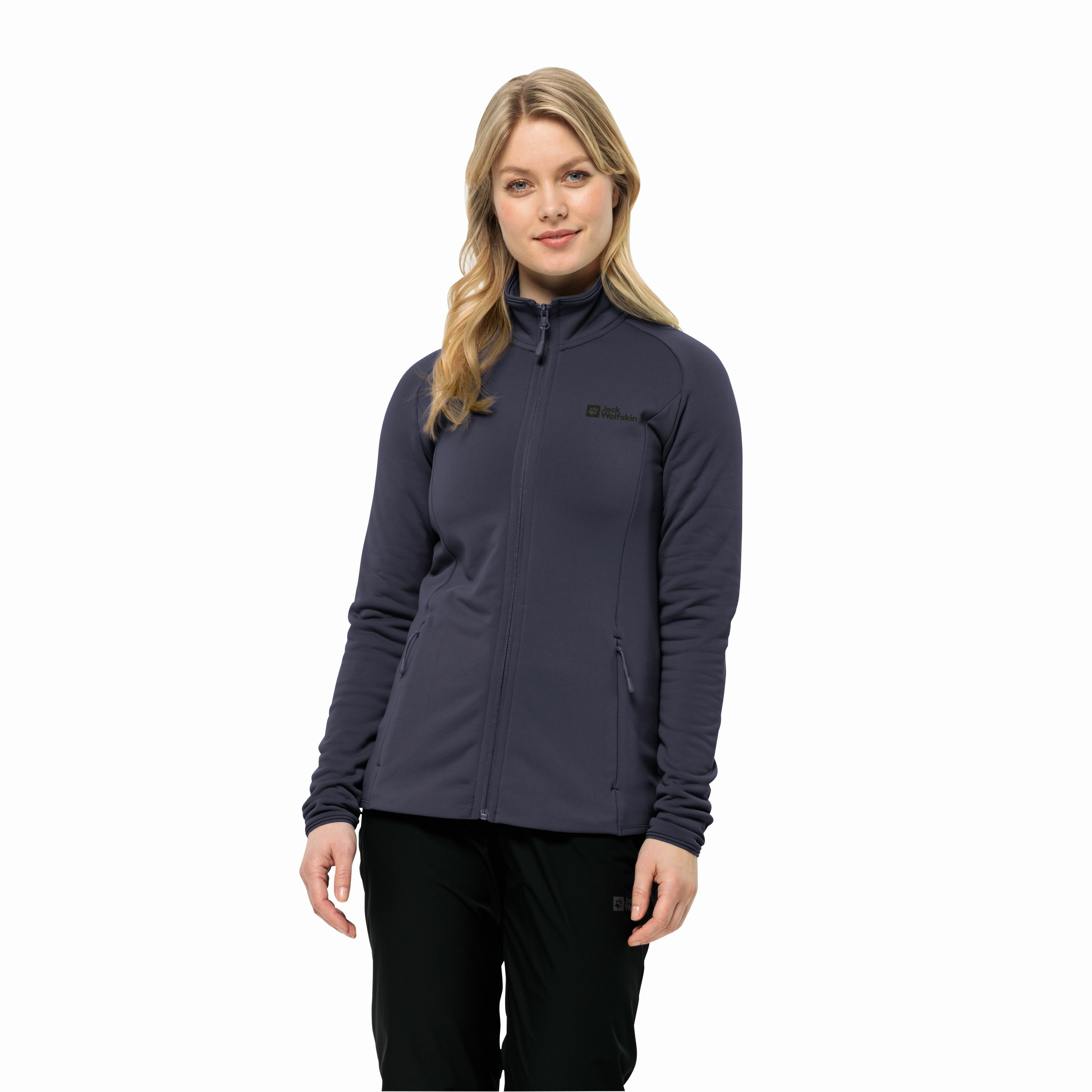 Polar damski Jack Wolfskin BAISELBERG FZ W graphite - L