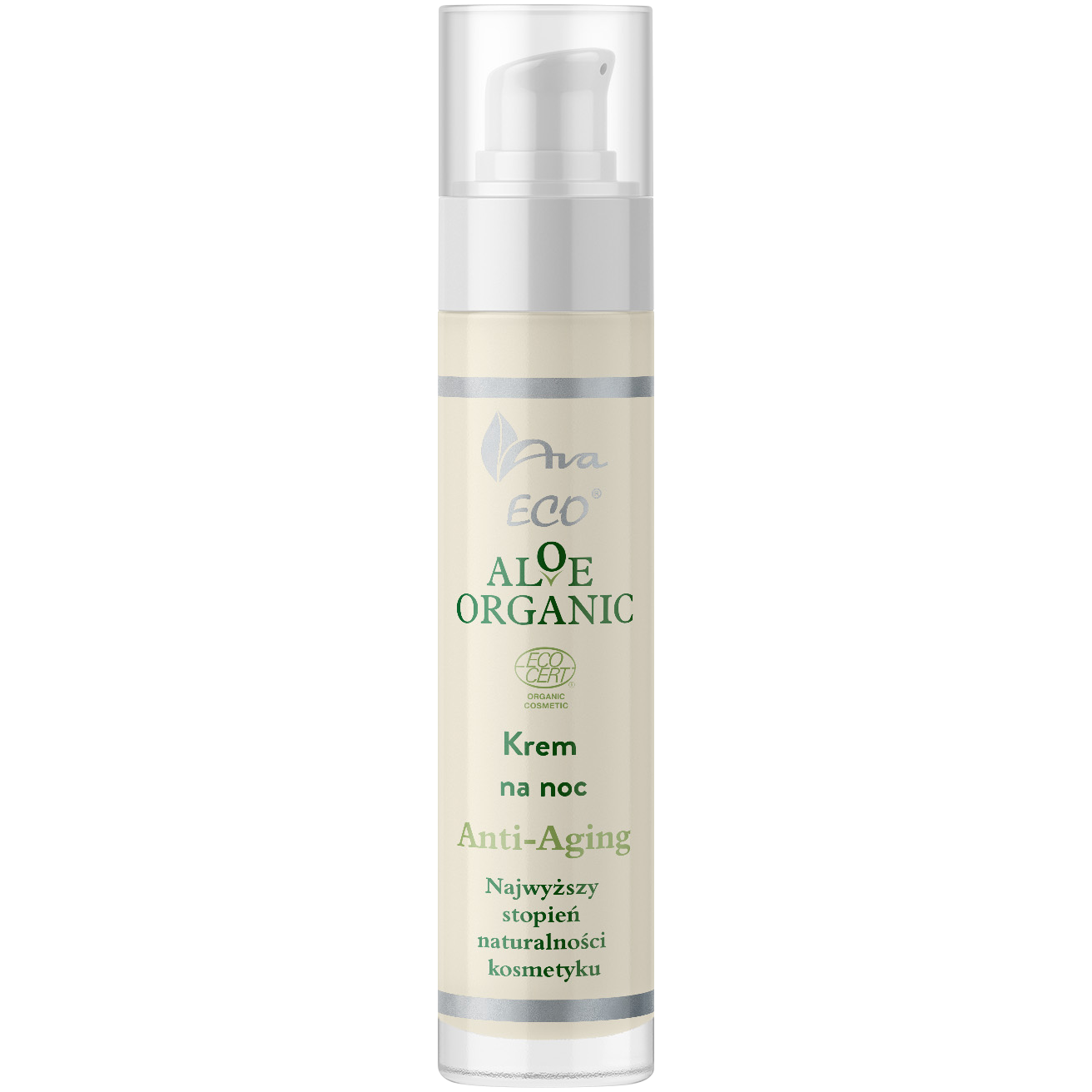 Ava Aloe Organic, krem na noc, 50 ml