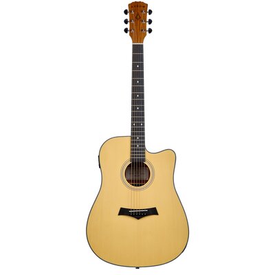 Gitara elektroakustyczna ARROW Silver D CE NT Jasne drewno