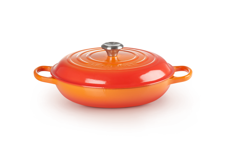 Le Creuset - Profesjonalny garnek Gourmet 30 cm Płomienny