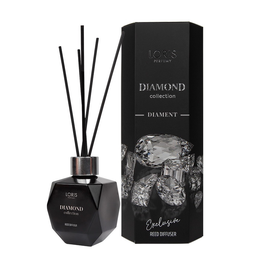 Loris Diamond Exclusive  dyfuzor zapachowy z patyczkami Diament, 110 ml
