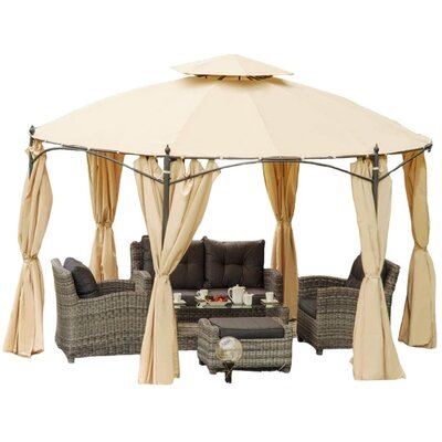 Pawilon ogrodowy PATIO Utah 48175 Ecru