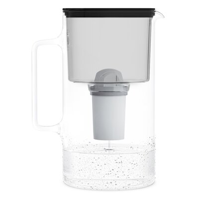 Dzbanek filtrujący WESSPER Borosilicate AquaClassic Czarny
