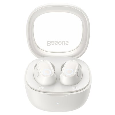 Słuchawki dokanałowe BASEUS Bowie WM02 Biały