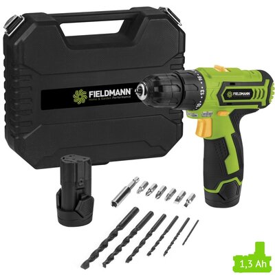 Wiertarko-wkrętarka FIELDMANN FDV 10252-A zestaw akumulatorów