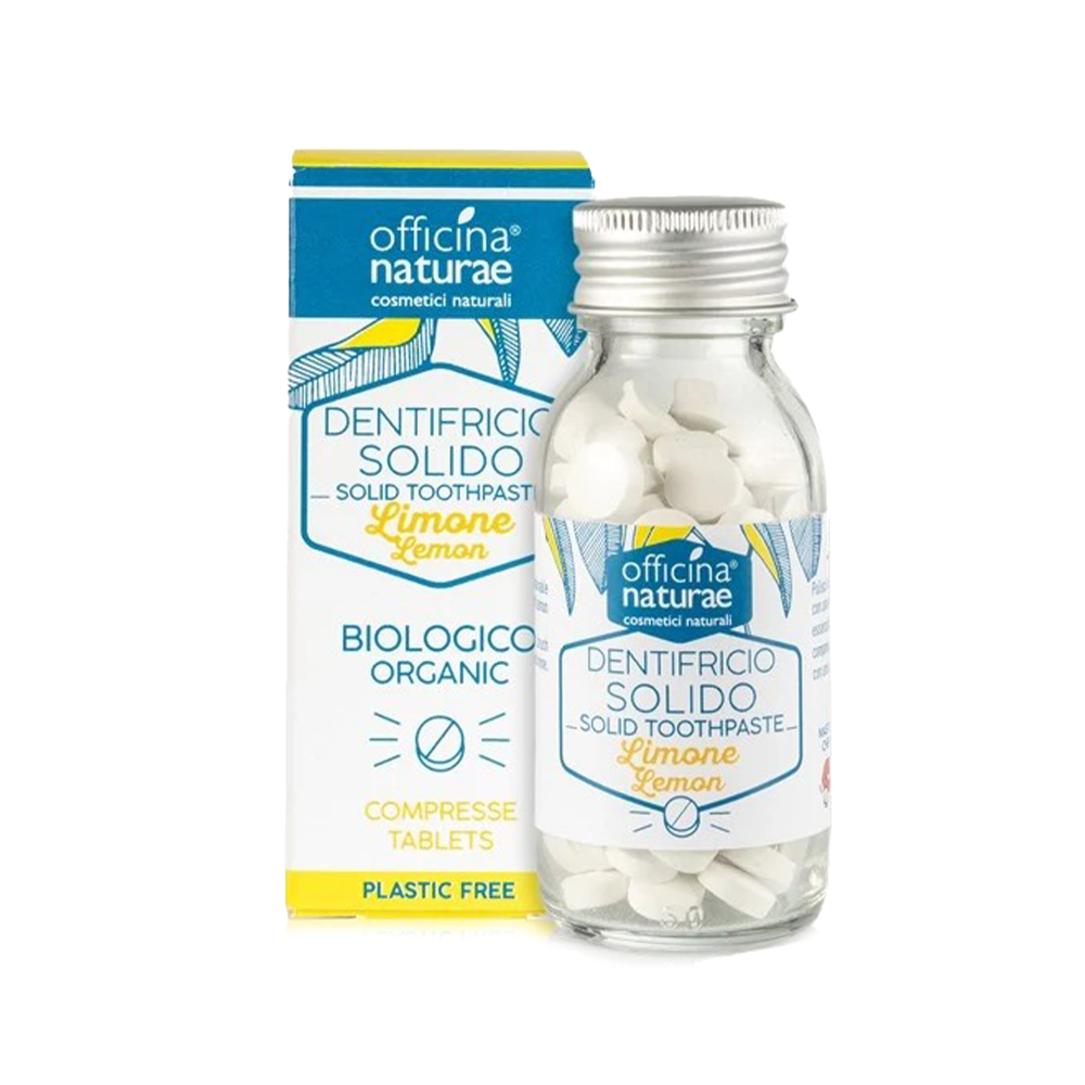 Officina Naturae Natural tabletki do mycia zębów - cytrynowe, 115 tabl./1 opak.