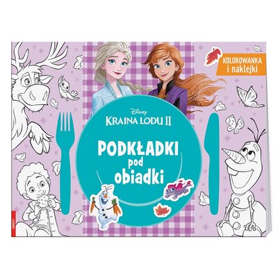 Kolorowanka dla dzieci Disney Kraina Lodu 2 Podkładki pod obiadki MAT-9102