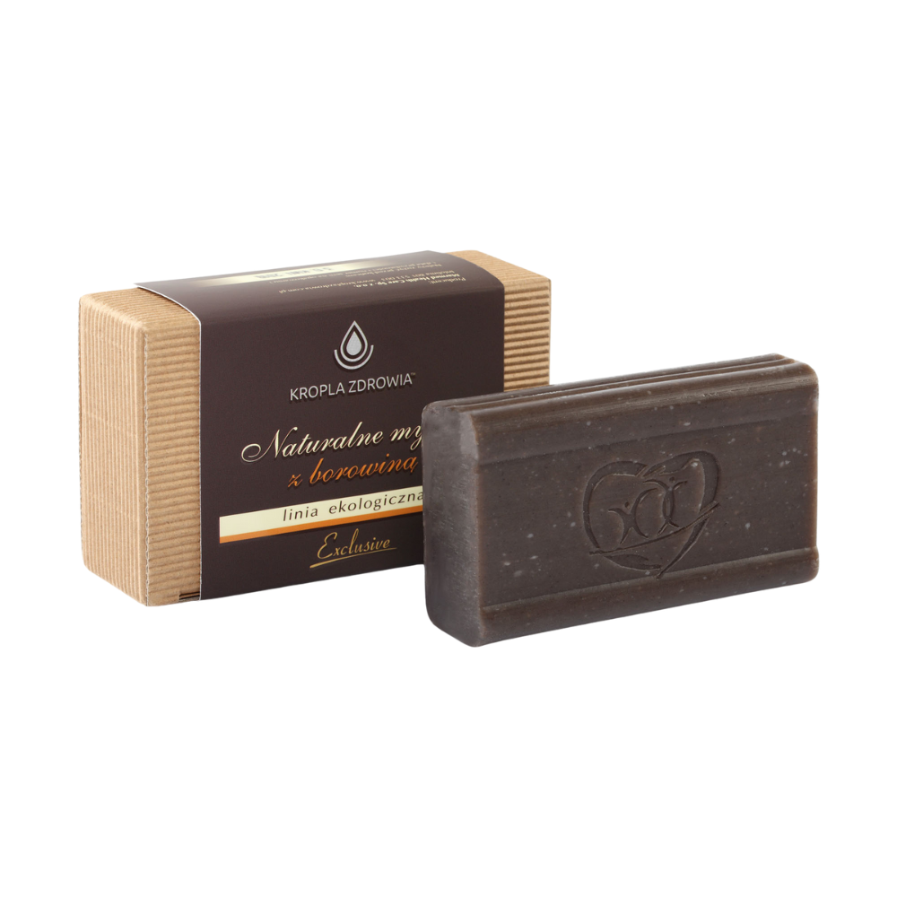 Pharmedis Kropla Zdrowia Linia Ekologiczna naturalne mydło z borowiną, 130 g