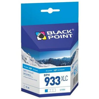 Tusz BLACK POINT do HP 933 XL CN054AE Błękitny 15 ml BPH933XLC
