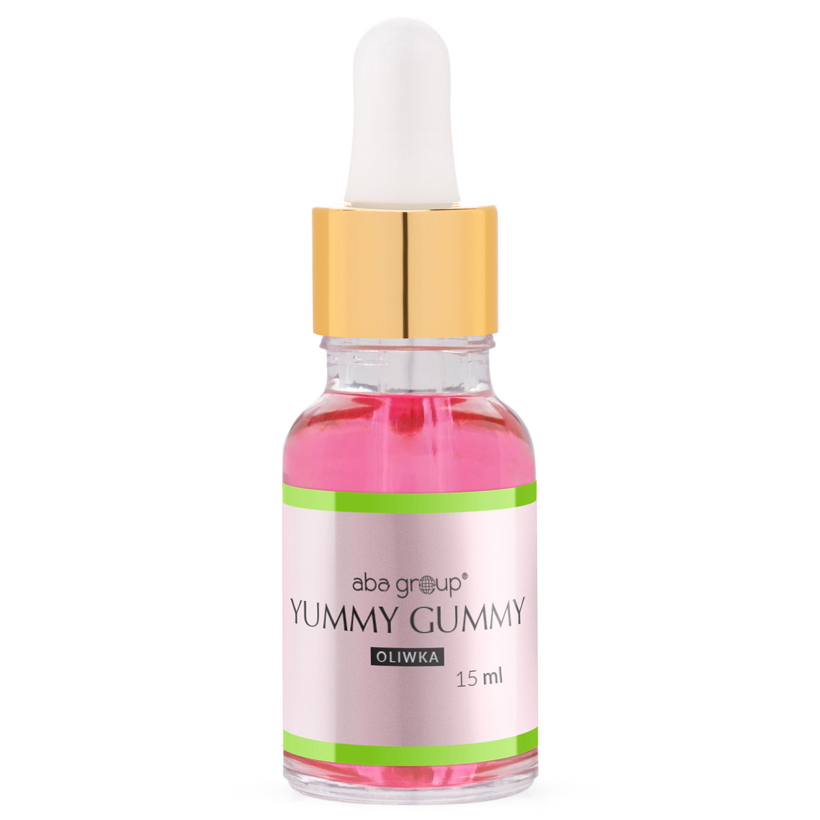 Aba Group Yummy Gummy oliwka do skórek i paznokci, 15 ml